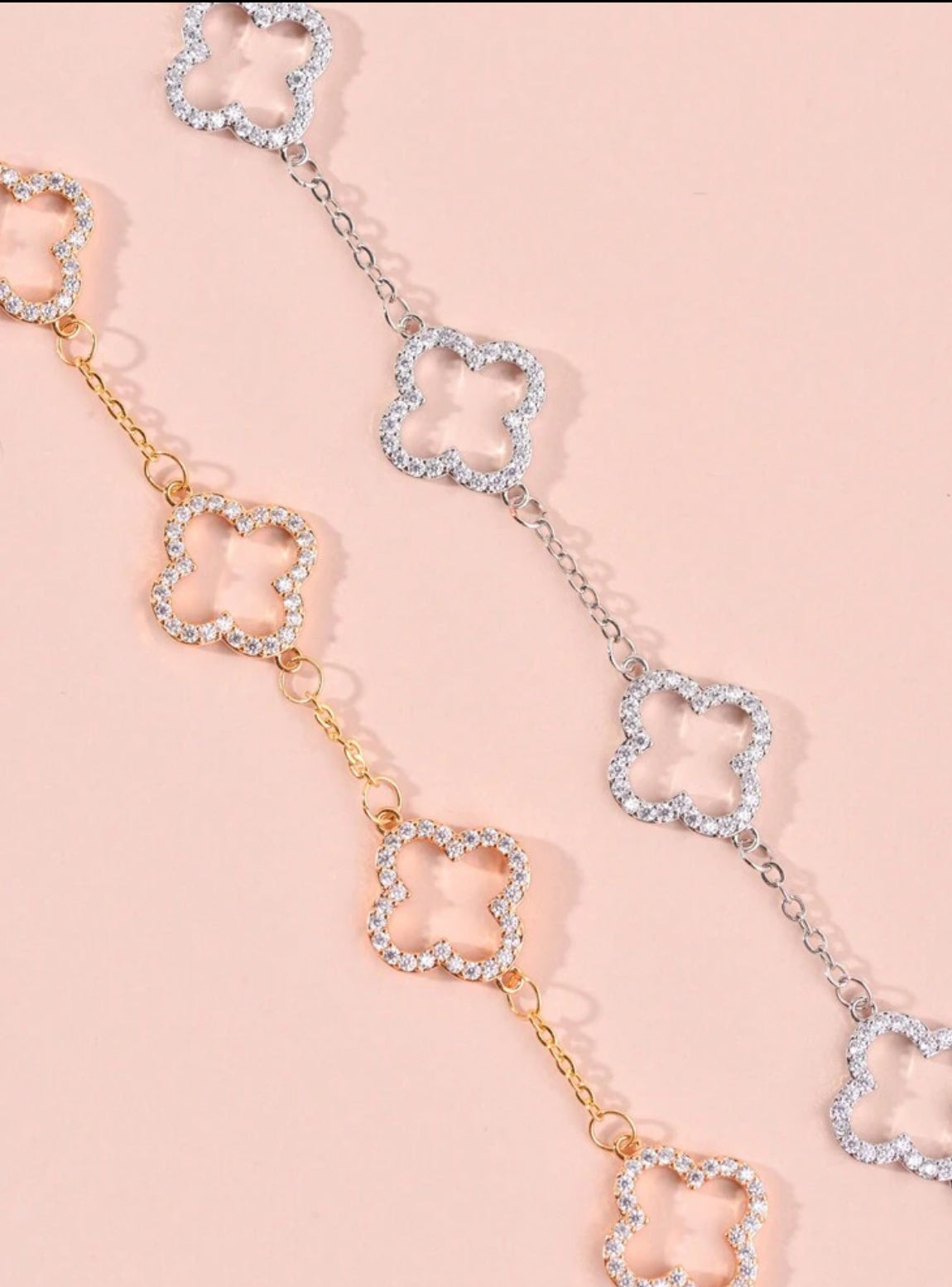 Gold Clover Bracelet