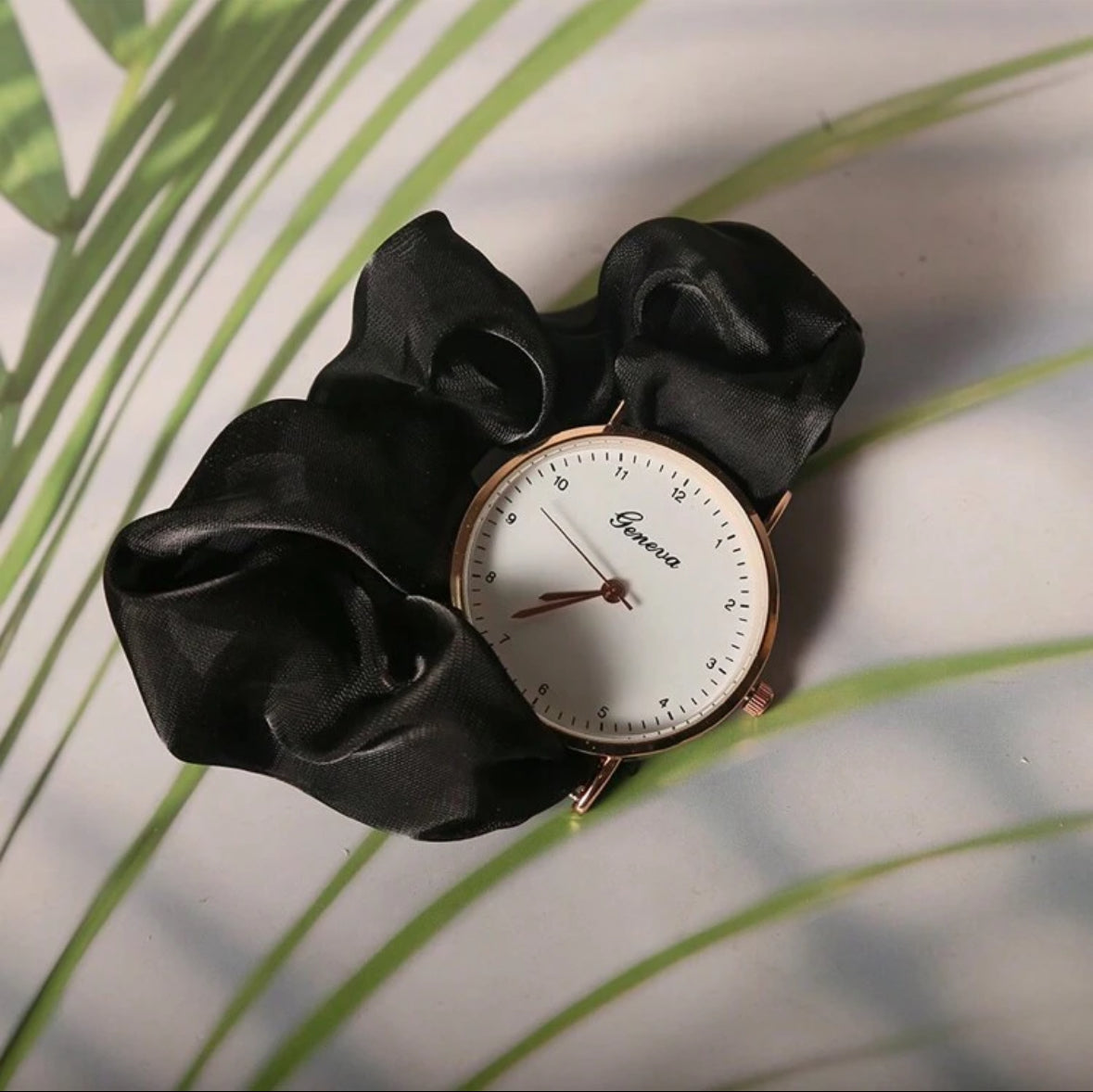Geneva Scrunchie Watch