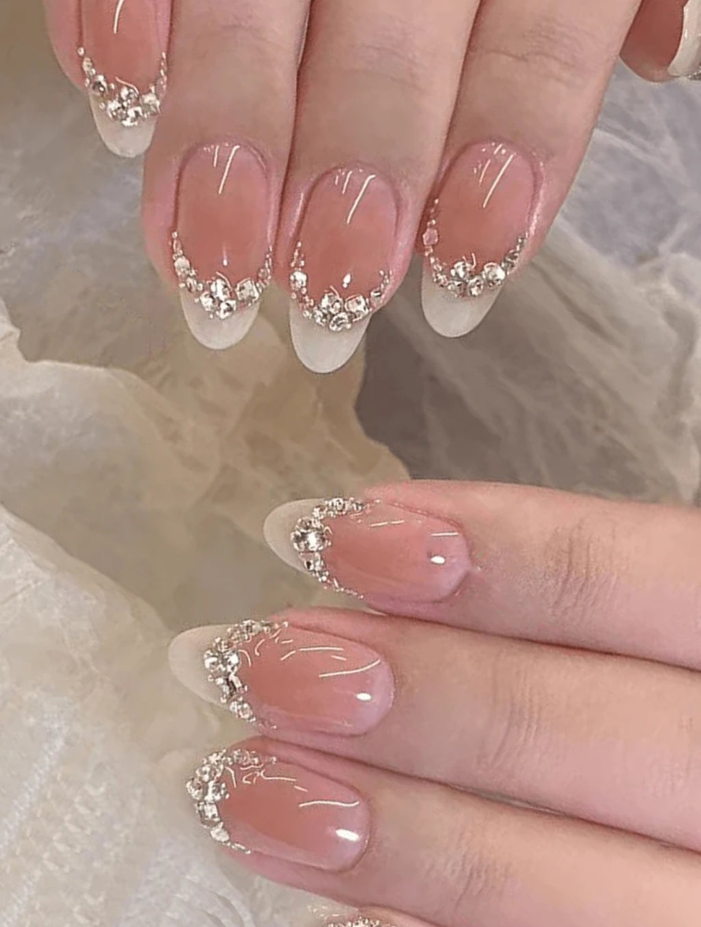 A little something French tips