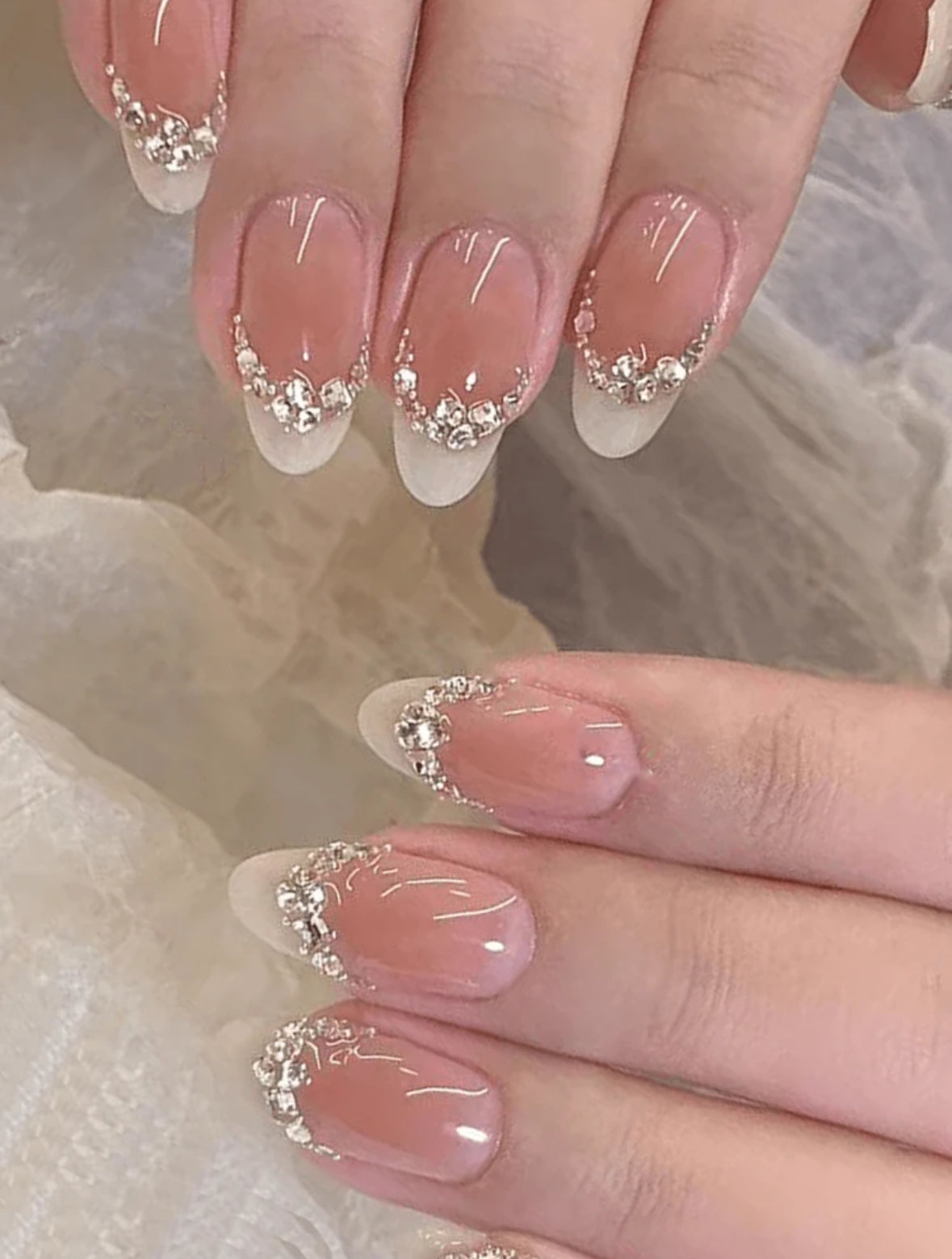 A little something French tips