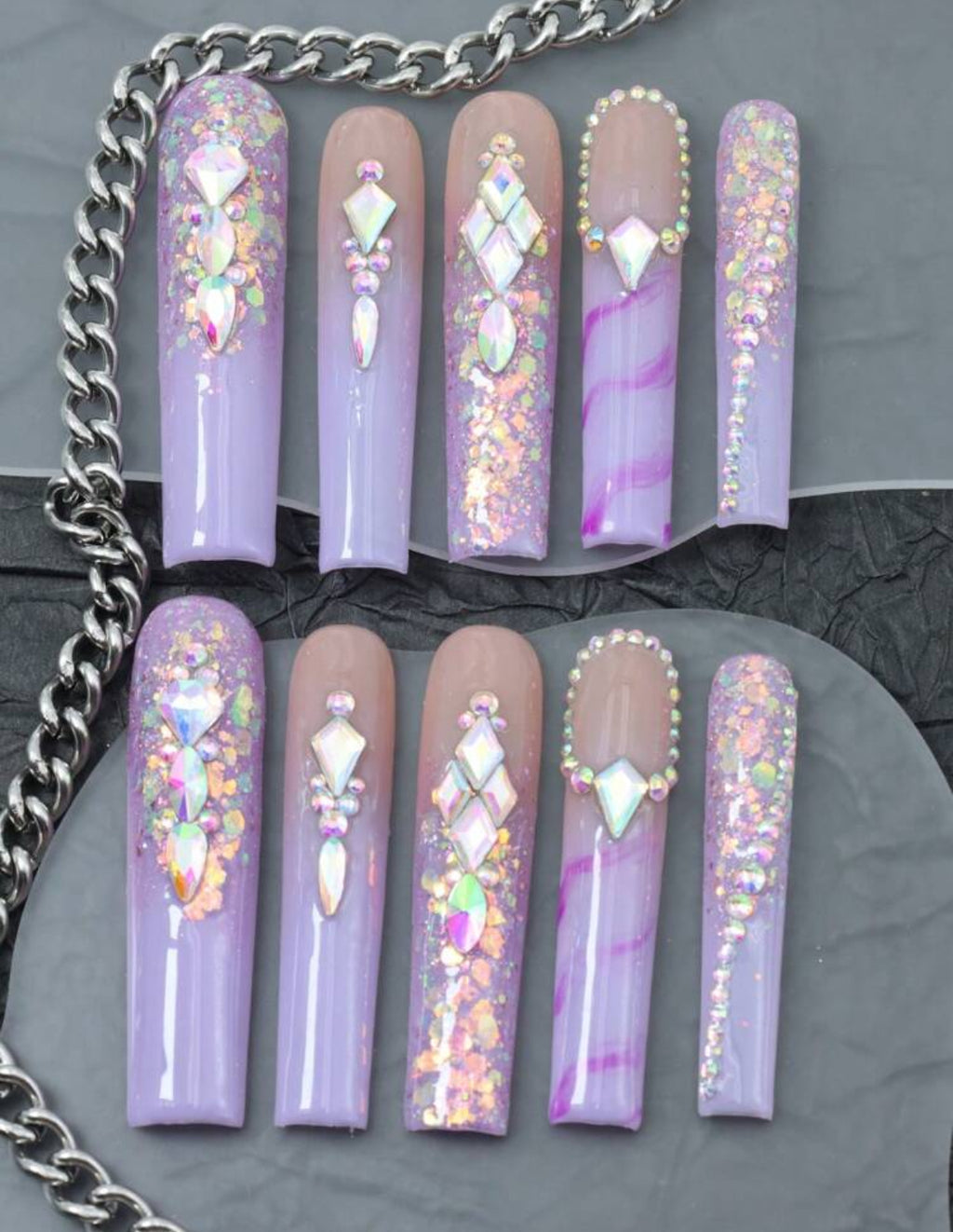 Pastel Pressed Lavender