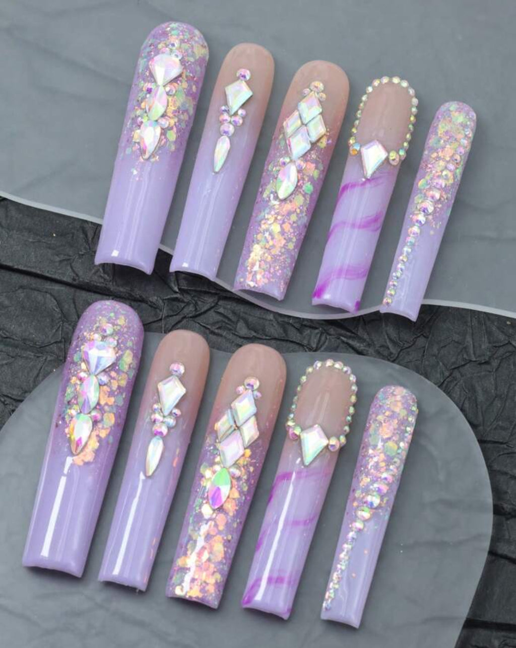 Pastel Pressed Lavender