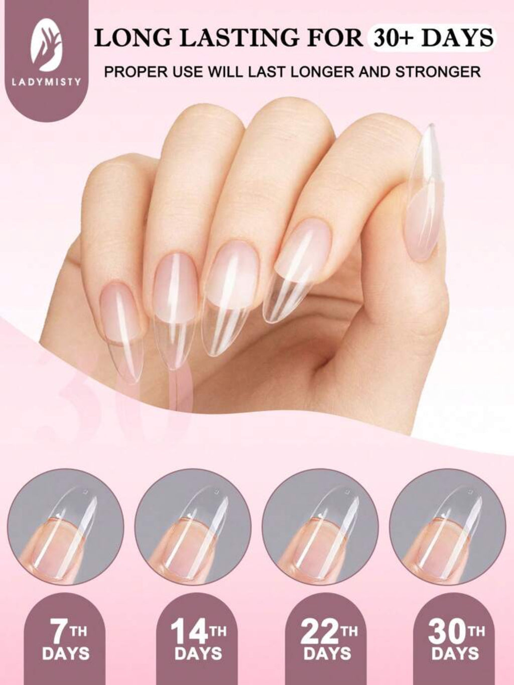 Gelly Press On Nail Glue & Remover Kit