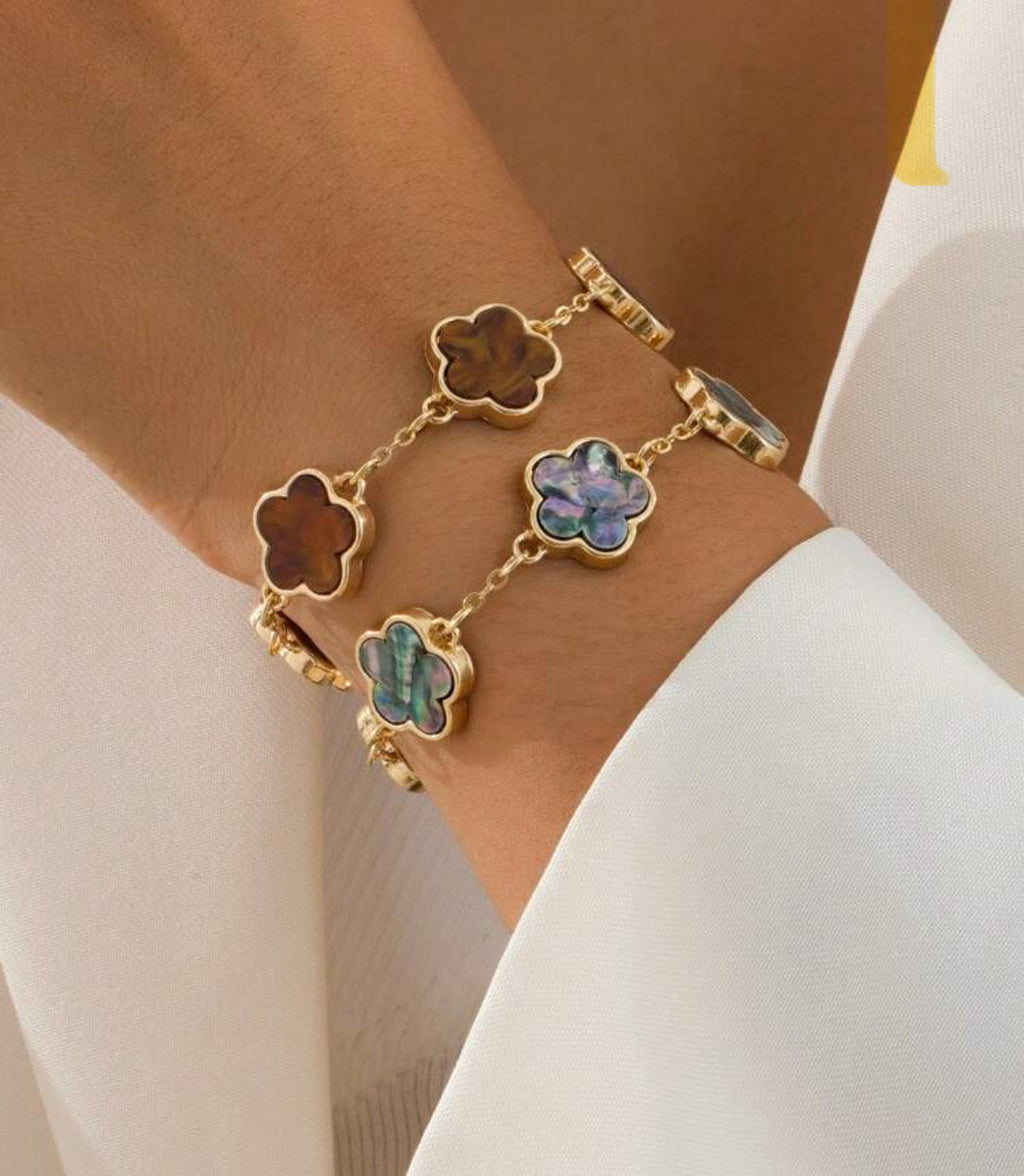 2 pcs Clover Bracelets