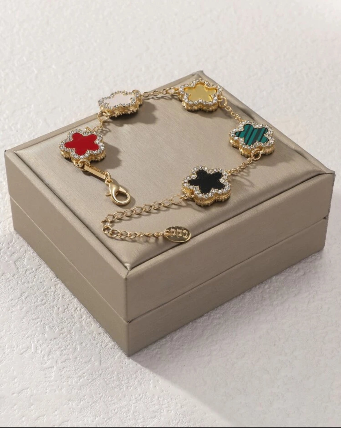 Multi Color Flower Bracelet